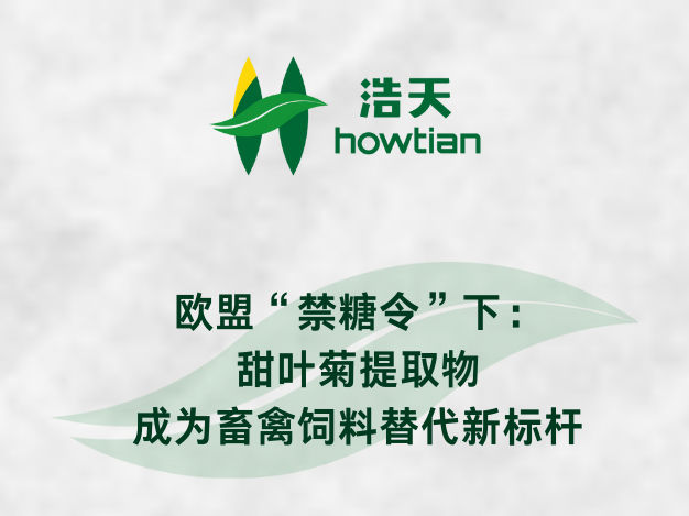 饲料革新 | 甜叶菊提取物成为畜禽饲料替代新标杆
