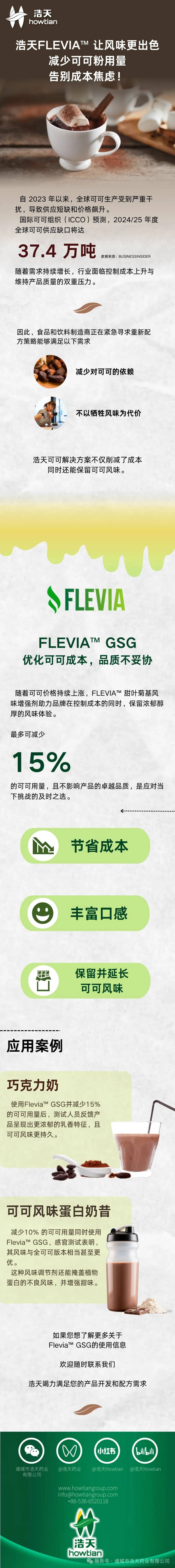 可可配方 “减负” 的秘密 | 浩天FLEVIA如何让 “风味不减反增”？